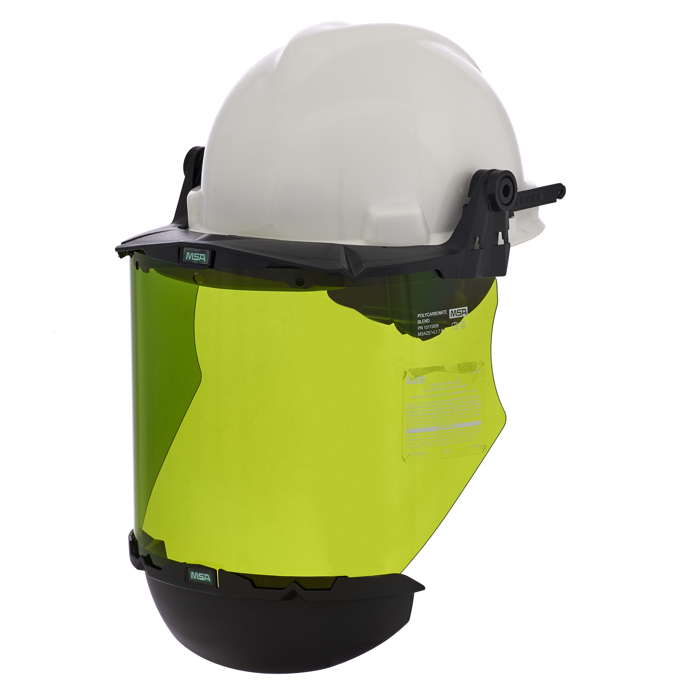 V-Gard Accessory Arc Kit, White, For Slotted Caps w/Chin Protector